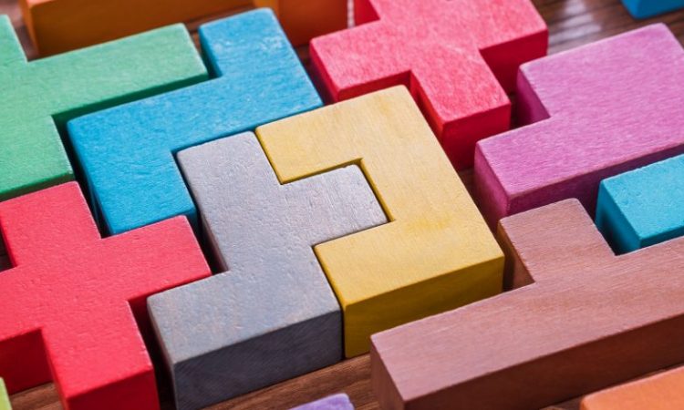 Finding the pieces, focusing on the patterns and finishing the puzzle