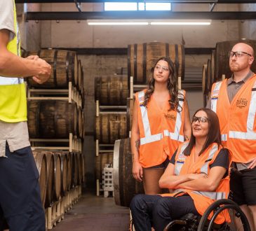 people undergoing workplace training