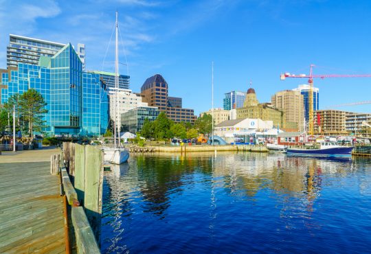 Halifax harbourfront.