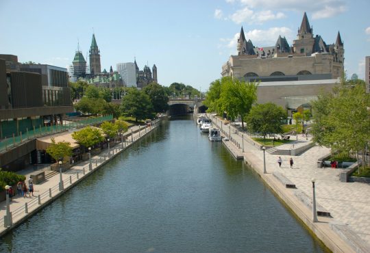 rideau canal in ottawa