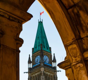 peace tower on parliament hill