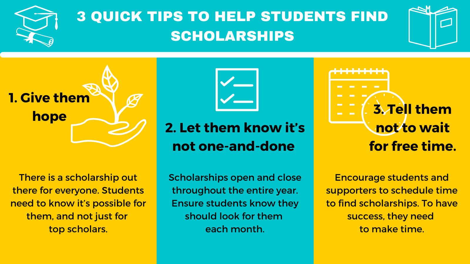 Any student can get a scholarship – if they know when to look - CareerWise