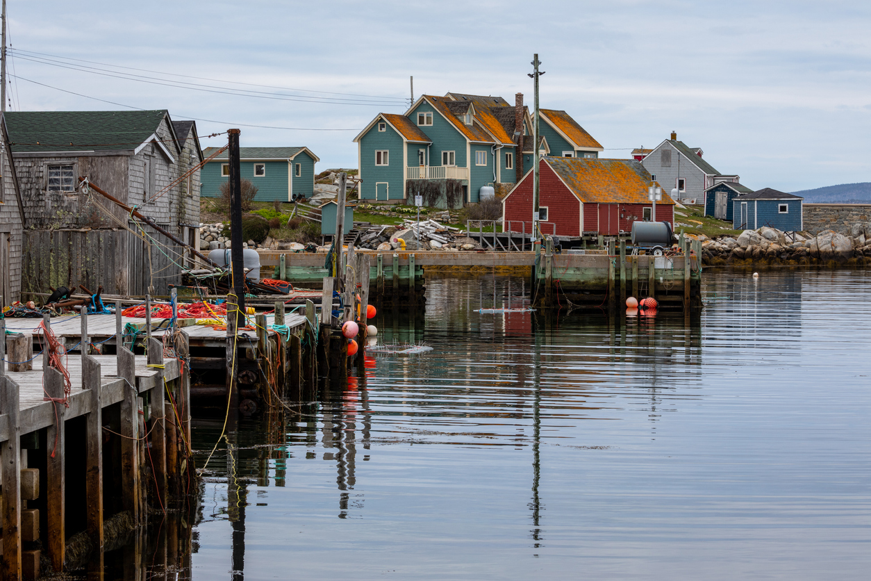 Peggy's Cove in Nova Scotia