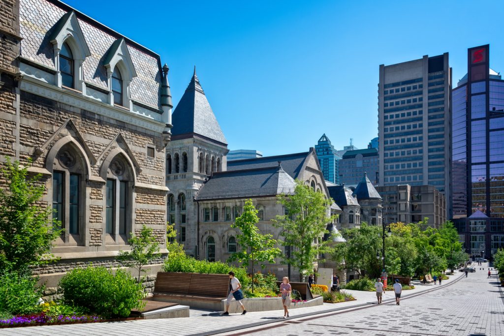 McGill university on McTavish street on Montreal