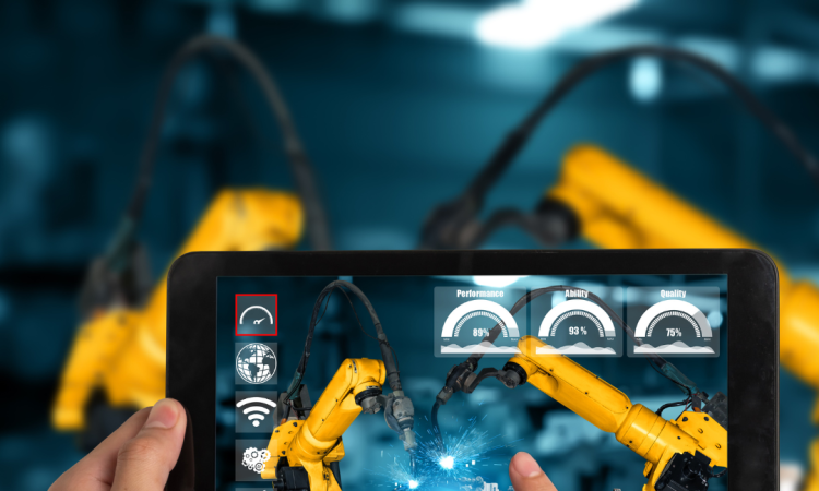 Tablet controlling robots