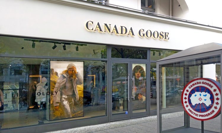 Canada Goose storefront