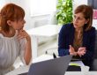 Two people meeting for counselling conversation