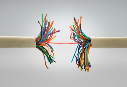 Wire pulling apart in the middle
