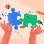 Modern creative concept for searching solutions, brainstorming and planning strategy. Business vector illustration for social media, banner or presentation template